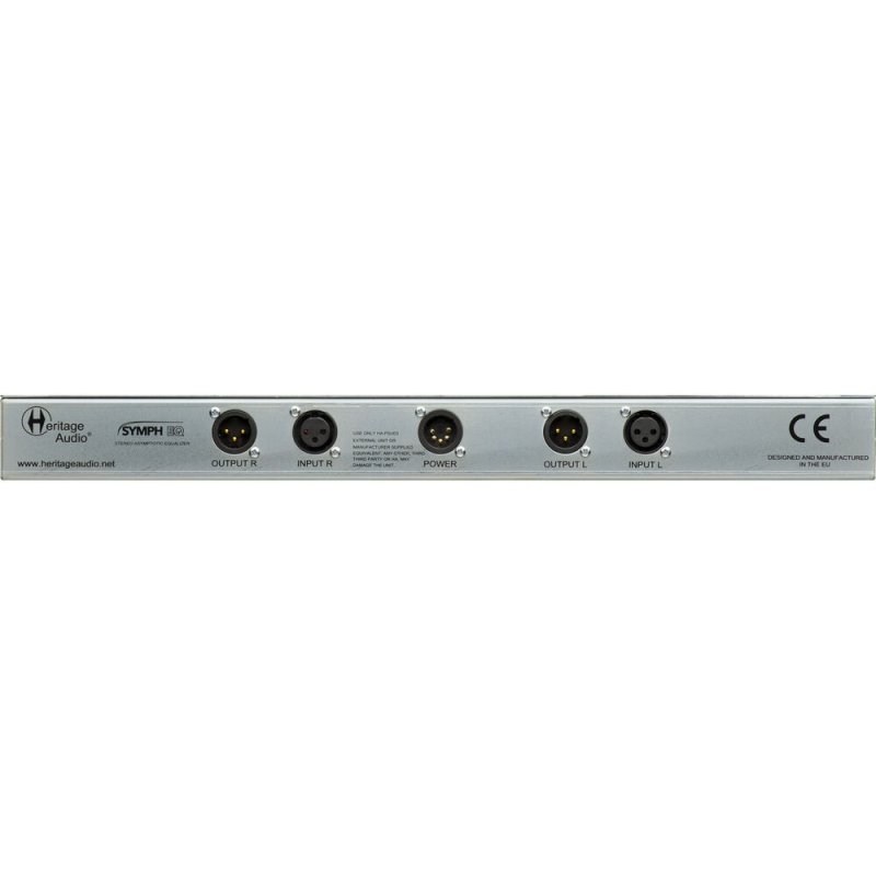 Heritage Audio Symph Eq Master Bus Stereo Asymptotic Equalizer