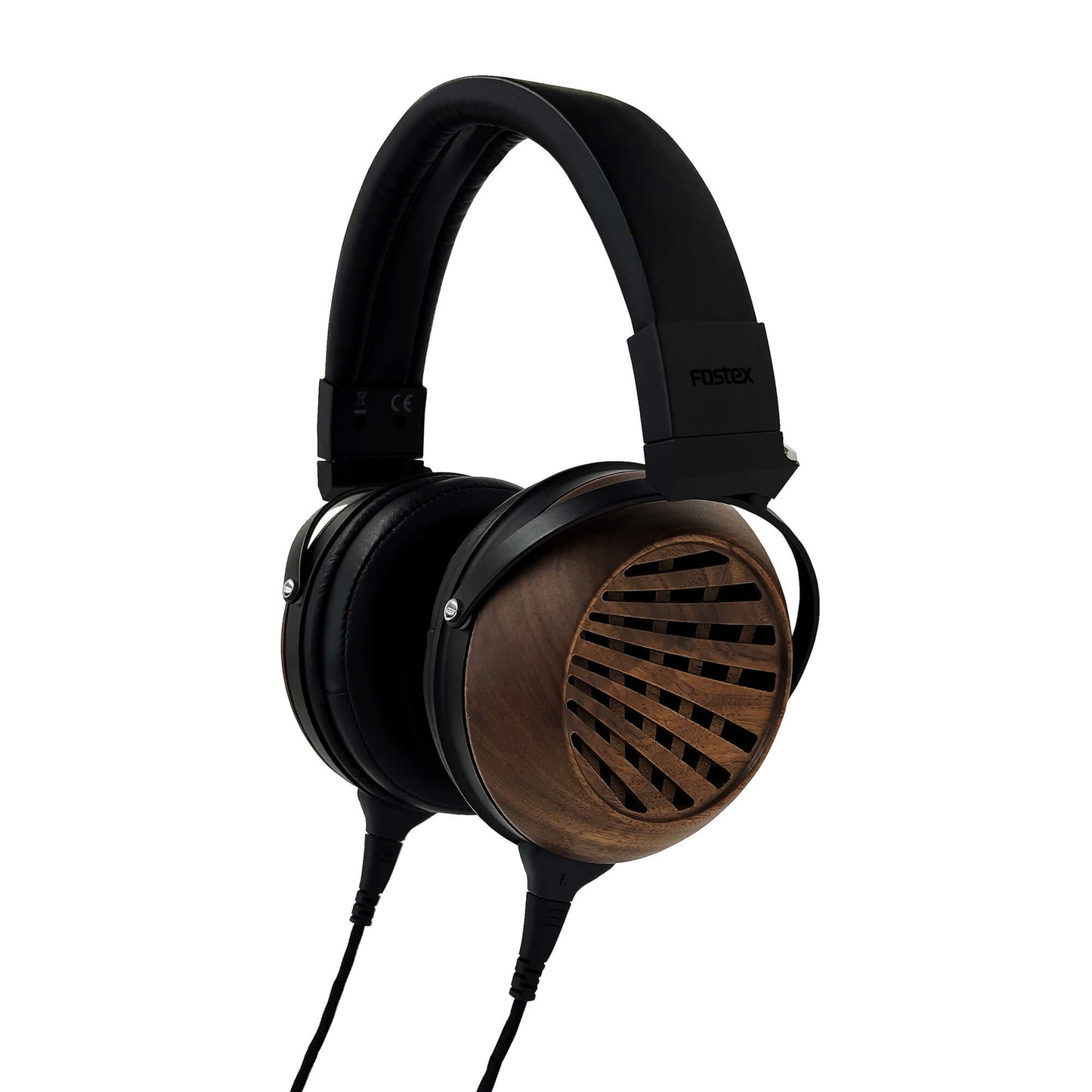 Fostex limited edition premium open-back audiophile headphones with sleek design and high-quality ear cups.
