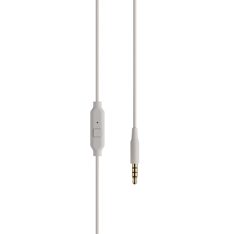 AIAIAI Tracks Mini Jack Wh Tracks Headphones with One Button Remote and Microphone, White (Mini Jack) 