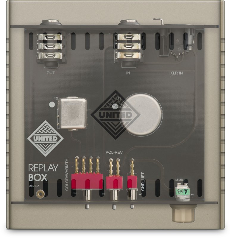 Heritage Audio Ut Replaybox Dual Transformer Reamplification Box 