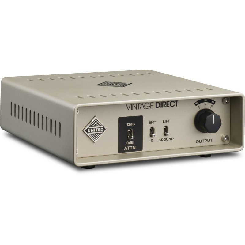 Heritage Audio Ut Vintagedirectbox Vintage-Style Large-Transformer Direct Box 