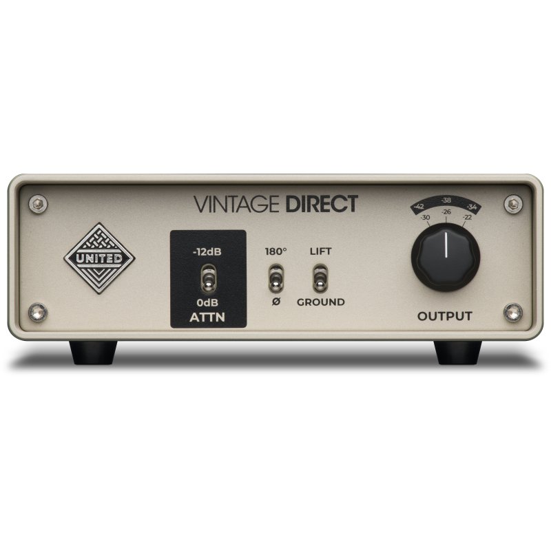 Heritage Audio Ut Vintagedirectbox Vintage-Style Large-Transformer Direct Box 