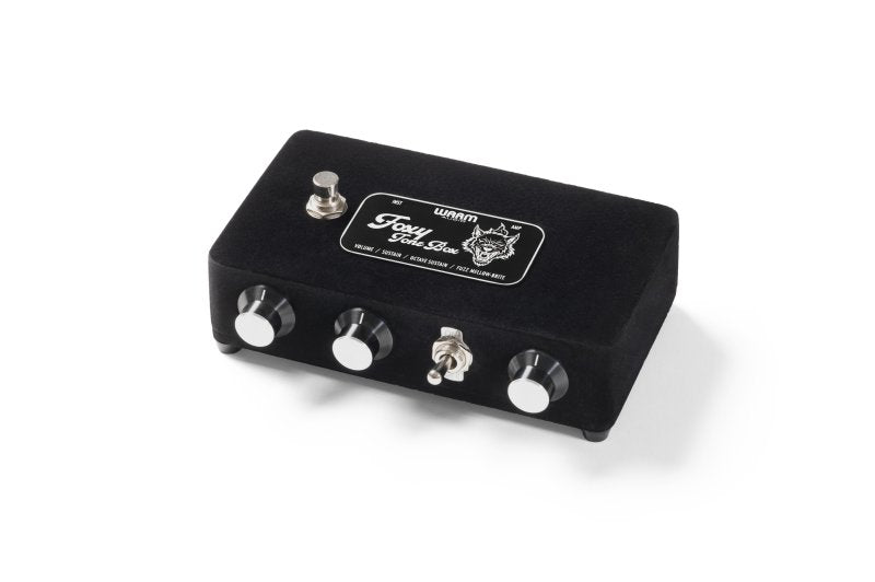 Warm Audio Wa Ftww Limited Edition Foxy Tone Box Fuzz Pedal + 9V Adapter, Werewolf Black