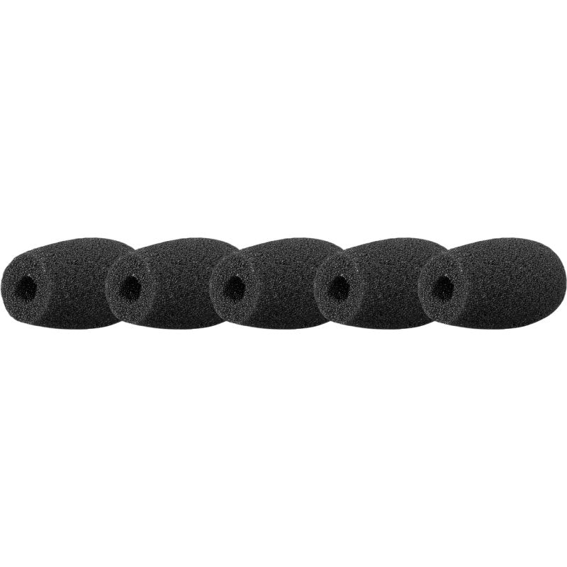 Audix WS20PK Ball-Shaped Foam Windscreen For ADX40, Black (5-Pack) 