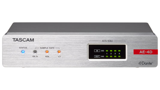 Tascam Input / Output Dante Converter with Built-In DSP Mixer