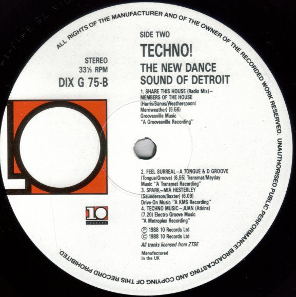 Techno! (The New Dance Sound Of Detroit) | Rectangle Triangle