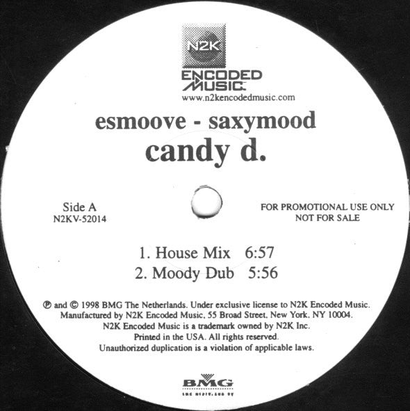 Saxymood Candy Dulfer, E-Smoove