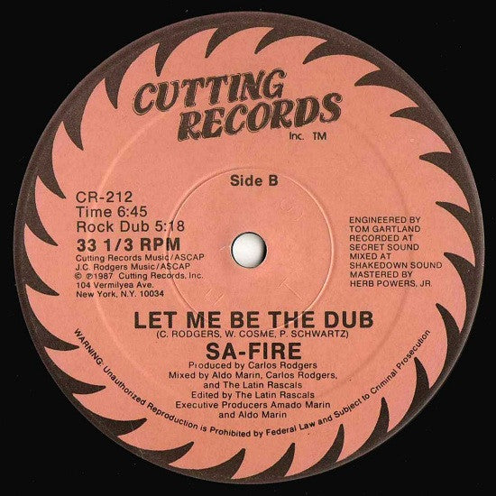 Let Me Be The One Safire