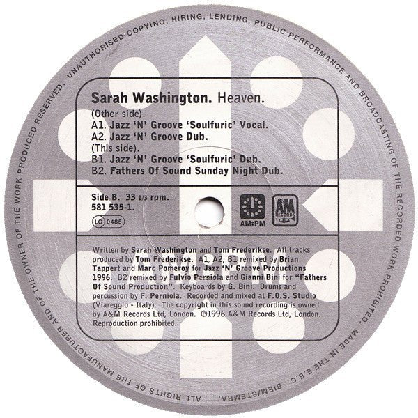 Paradis Sarah Washington