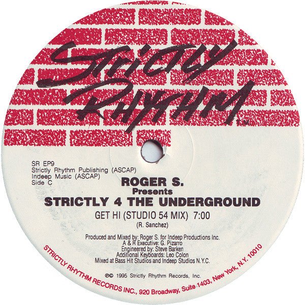 Strictly 4 The Underground | Rectangle Triangle