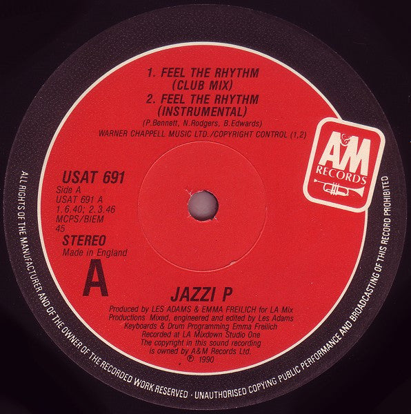Feel The Rhythm Jazzi P
