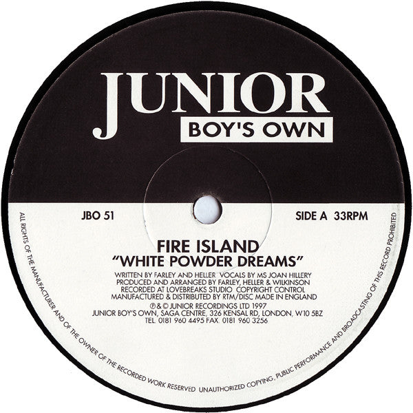 White Powder Dreams Fire Island