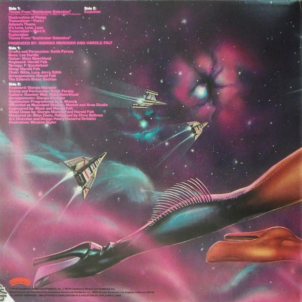 Musique de « Battlestar Galactica » et autres compositions originales Giorgio Moroder