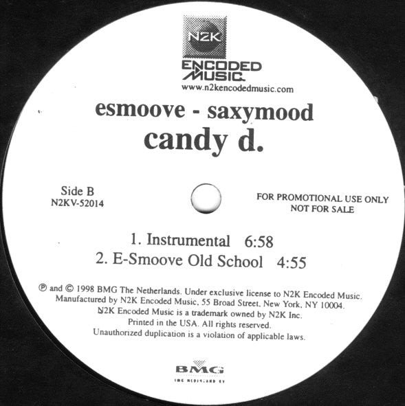 Saxymood Candy Dulfer, E-Smoove