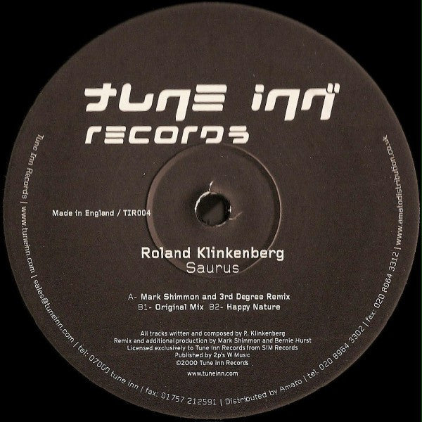 Saurus Roland Klinkenberg