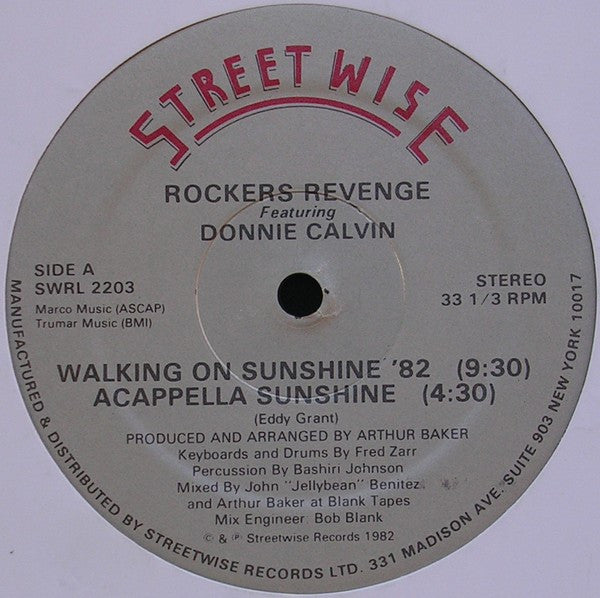 Walking On Sunshine '82 | Rectangle Triangle  