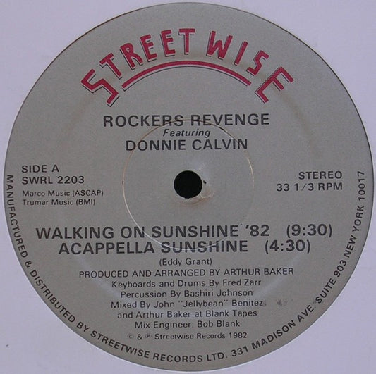 Walking On Sunshine '82 | Rectangle Triangle  