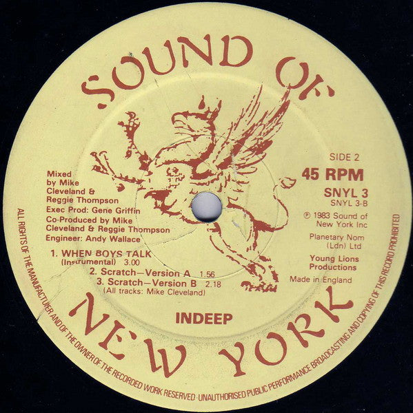 Quand les garçons parlent Profondément