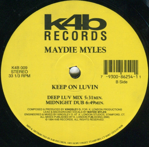 Keep On Luvin Maydie Myles
