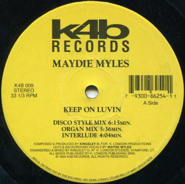 Keep On Luvin Maydie Myles