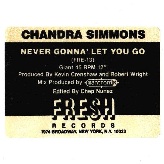 Never Gonna' Let You Go | Rectangle Triangle