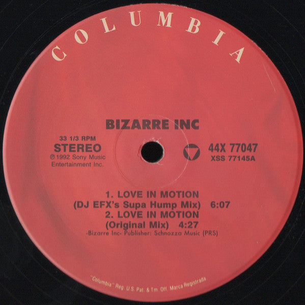 L'amour en mouvement Bizarre Inc