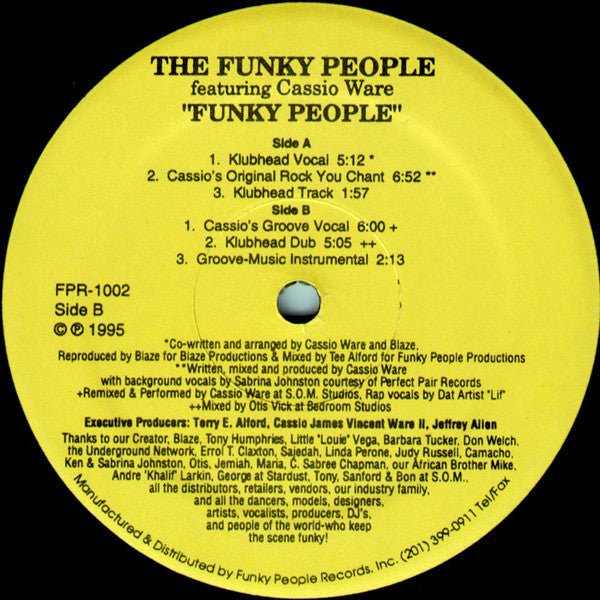 Des gens funky Les gens funky, Cassio Ware