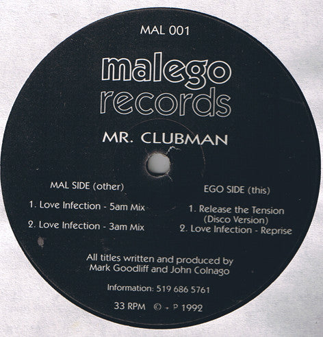 Love Infection / Release The Tension Mr. Clubman