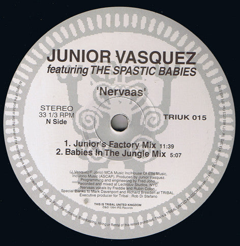 Nervaas Junior Vasquez,The Spastic Babies