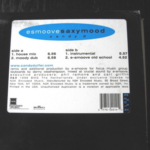 Saxymood Candy Dulfer, E-Smoove