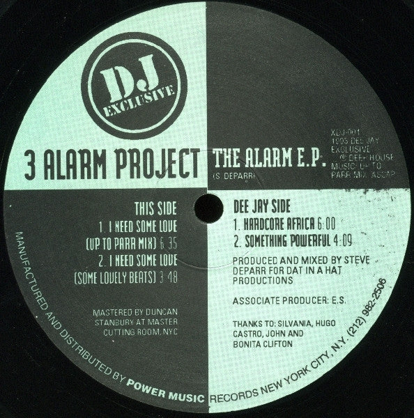 The Alarm E.P. 3 Alarm Project
