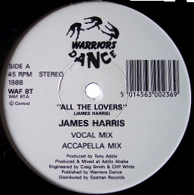Tous les amoureux James Harris