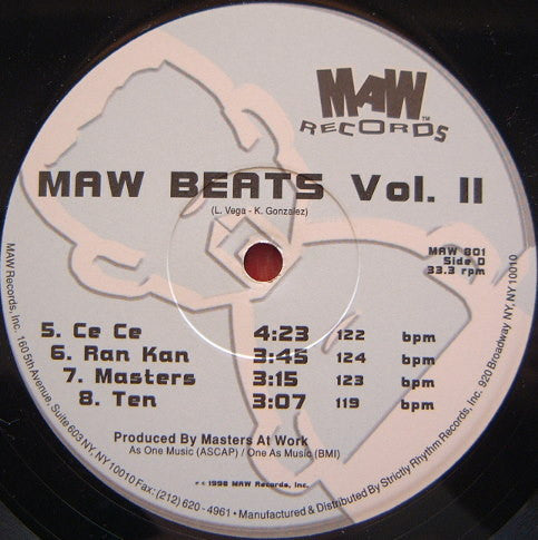 Beats Vol. 1 et 2 Maîtres au travail