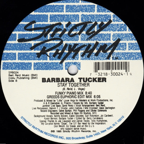 Restez ensemble Barbara Tucker