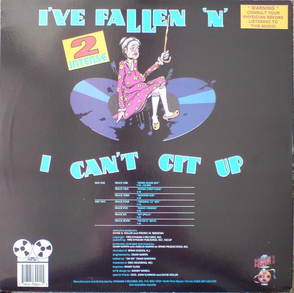 I've Fallen And I Can't Git Up | Rectangle Triangle  