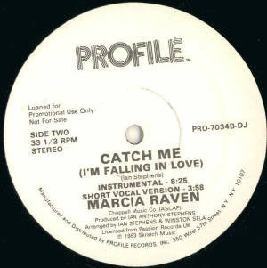 Catch Me (I'm Falling In Love) 2 Marsha Raven
