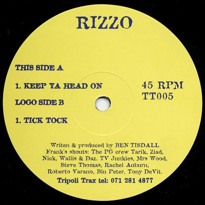 Keep Ya Head On / Tick Tock | Rectangle Triangle  