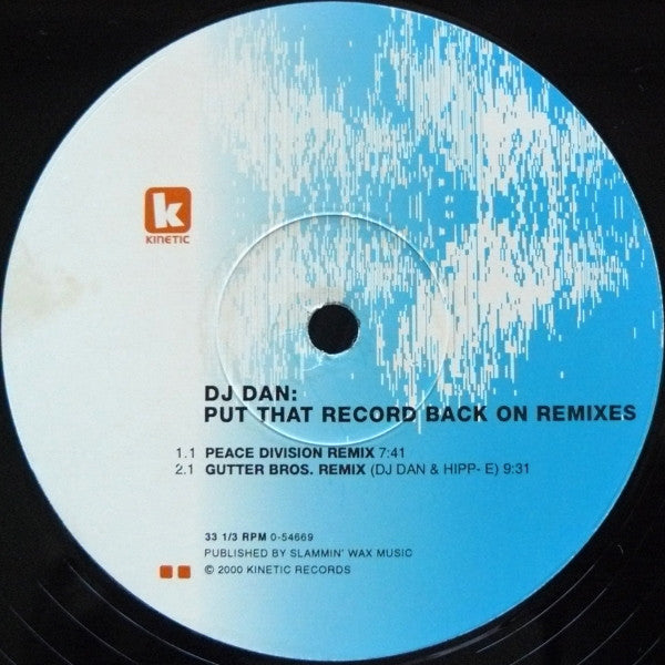 Put That Record Back On Remixes | Rectangle Triangle  