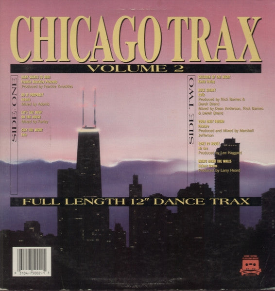 Chicago Trax - Volume 2 Various