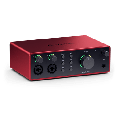 Focusrite Scarlett 4i4 4th Gen (Cubase LE Included) 