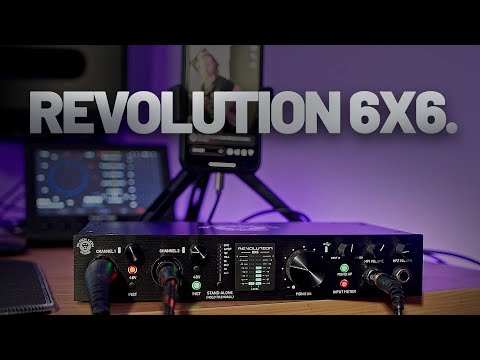 Black Lion Audio REVOLUTION-6X6 6-In/Out Class-Compliant USB Audio Interface 