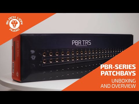 Black Lion Audio Pbr Xlr 16-point Patchbay with 32 Gold-plated XLR Connectors 