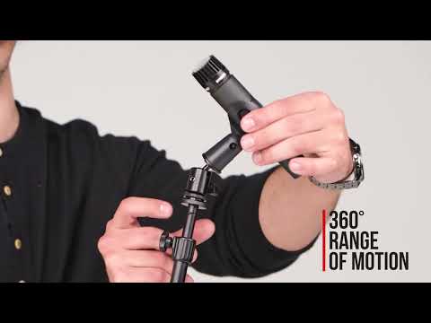Gator Gfw Mic Ballhead Mt 5/8?-27 Ball-And-Socket Head Mic Stand Adapter 