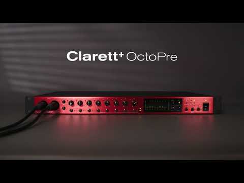 Focusrite Eight-Channel Preamp with 24-Bit / 192 kHz Conversion and ADAT I/O