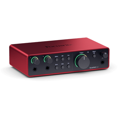 Focusrite Scarlett 2i2 4th Gen USB Audio Interface (Cubase LE Included) 