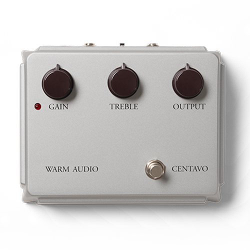 Warm Audio 	Centavo Professional Overdrive Effects Pedal, Limited Edition Silver